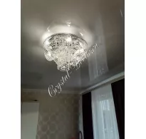 Люстра хрустальная Анжелика Волна в интерьере Люстра хрустальная Анжелика Волна в интерьере